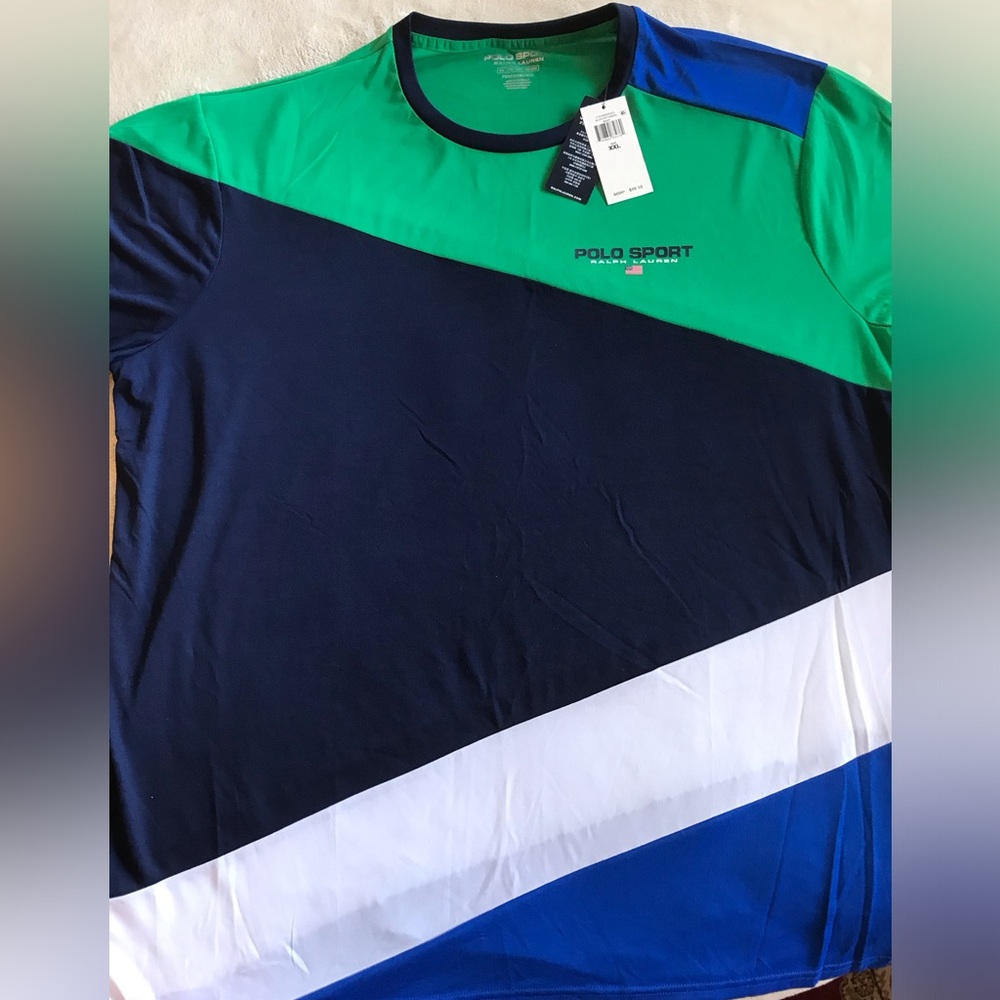Polo Sport Ralph Lauren Navy, Royal and Green Performance Tee